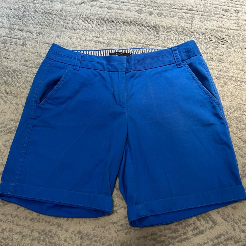 J. Crew Vibrant Blue Women's Bermudas